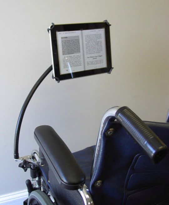 TABGRABBER Wheelchair Tablet Mounting System